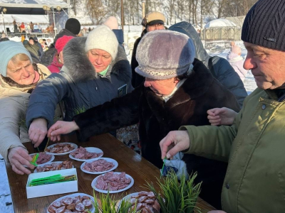 Christmas together with the Mogilev meat processing plant!