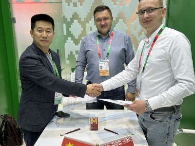 A new contract has been signed for the supply of products to China