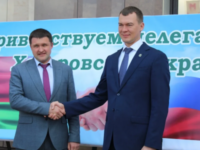The delegation of the Khabarovsk Territory headed by Governor Mikhail Degtyarev visited JSC "Mogilev Meat Processing Plant"