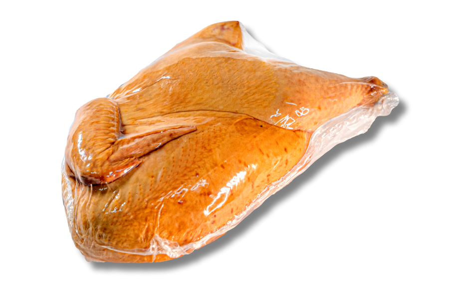 Smoked-boiled poultry meat product "Classic new half-shell"